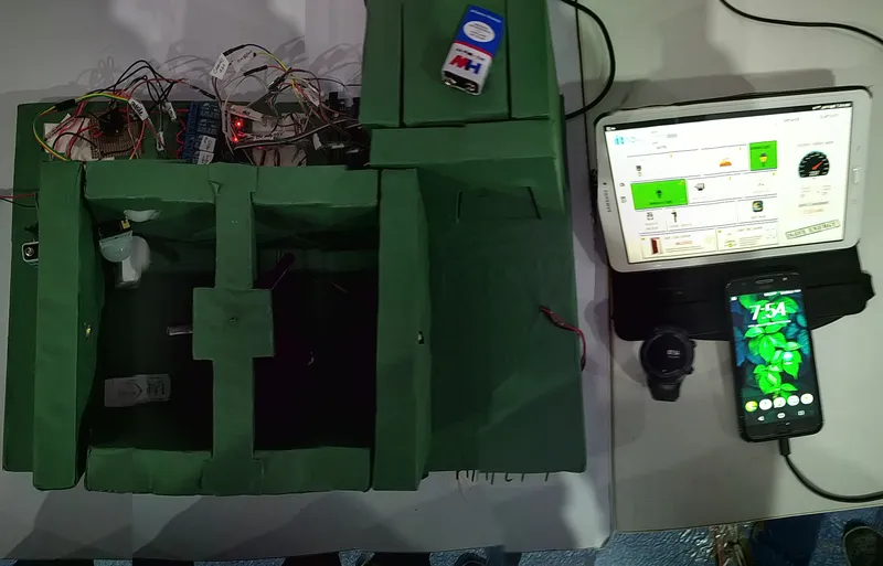 Prototype implementation — hardware setup 2