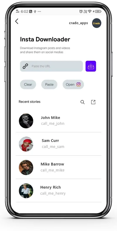Insta Downloader — download Instagram posts and stories